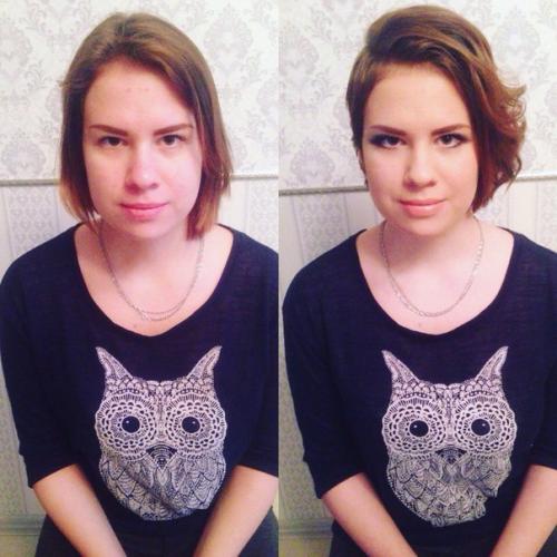 Модели на макияж и прическу нужны! 08