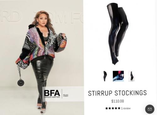 Образ CL на модном показе Tom Ford Aw20 в Лос-анджелесе. 05