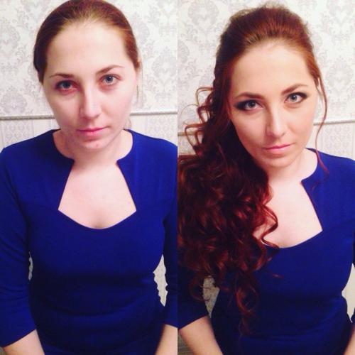 Модели на макияж и прическу нужны! 07