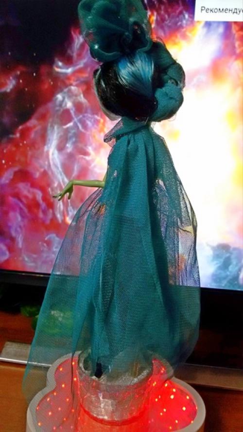 Сделала ооак на бюджетной кукле (полная переделка куклы: макияж, прическа, дизайн одежды. 02