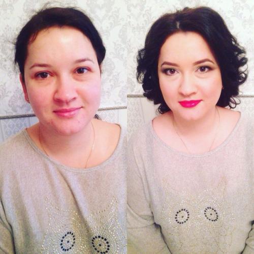 Модели на макияж и прическу нужны! 05