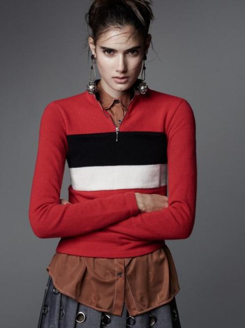 Viajante Do Tempo: Кэмерон трайбер в фотосессии Николь хейнигер для L'Officiel Brazil February 2016. 02