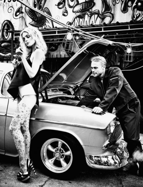 Suggestions: Джессика стэм в фотосессии Эллен фон унверт для Vogue Italia March 2016. 07