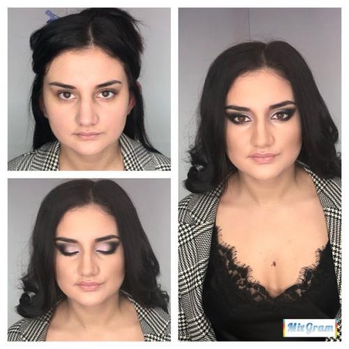 Макияж + причёска за расходники! 08