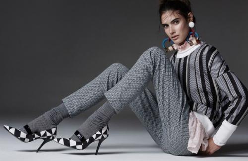 Viajante Do Tempo: Кэмерон трайбер в фотосессии Николь хейнигер для L'Officiel Brazil February 2016. 03