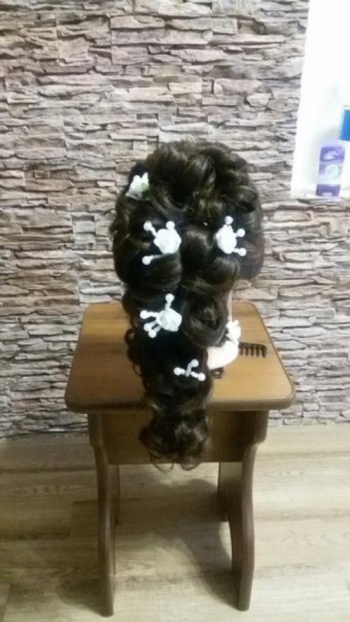 Дорогие девушки!  Прически любой сложности? 01