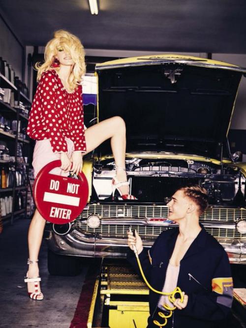 Suggestions: Джессика стэм в фотосессии Эллен фон унверт для Vogue Italia March 2016. 02