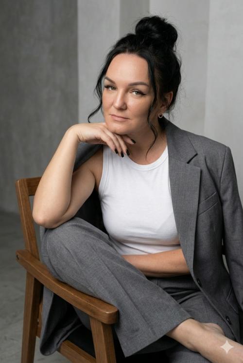 Создай ультрареалистичное фото по моему селфи.  