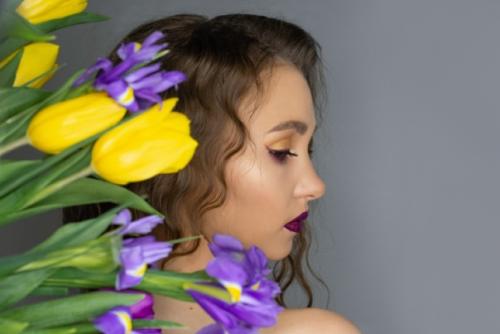 Портретная фотосессия со стилизацией (подбор образа, макияж, прическа. 03