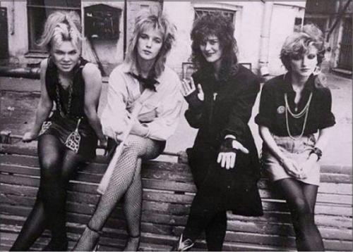 Мода 80-х (часть 12) причёски и макияж. 03 Мода 80-х (часть 12) причёски и макияж. 03