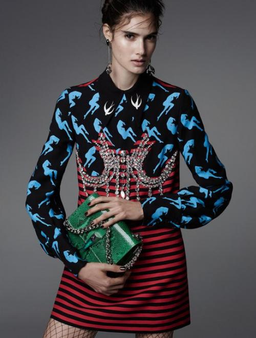 Viajante Do Tempo: Кэмерон трайбер в фотосессии Николь хейнигер для L'Officiel Brazil February 2016. 07