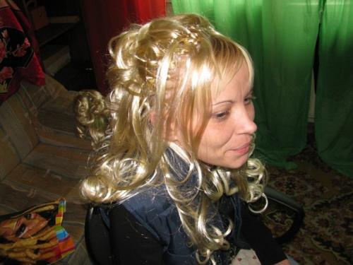 Вечерние прически и макияж. 01