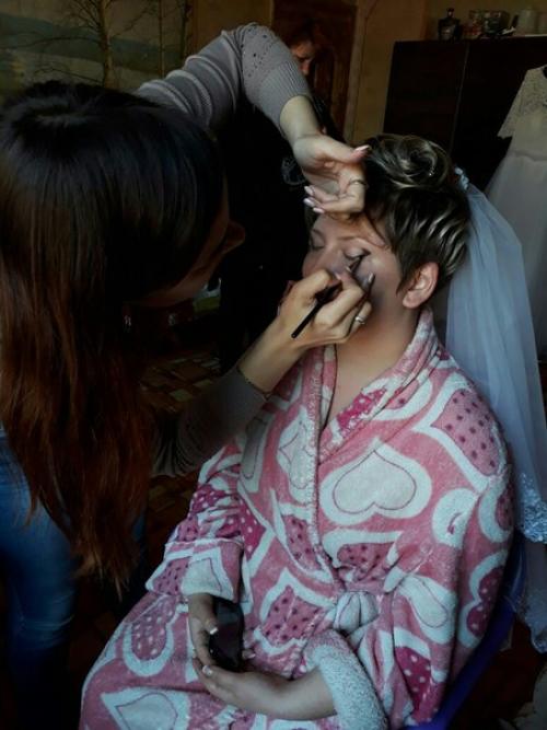 Очень смелая и неординарная невеста Настя! 01