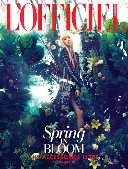 Spring In Bloom: Фернанда ли в фотосессии Джоэля Лоу для L'Officiel Singapore April 2016. 05