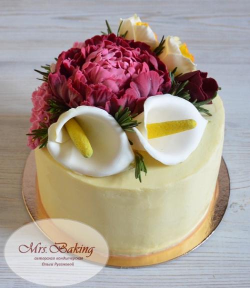 Весенний букет для прекрасной женщины. 01