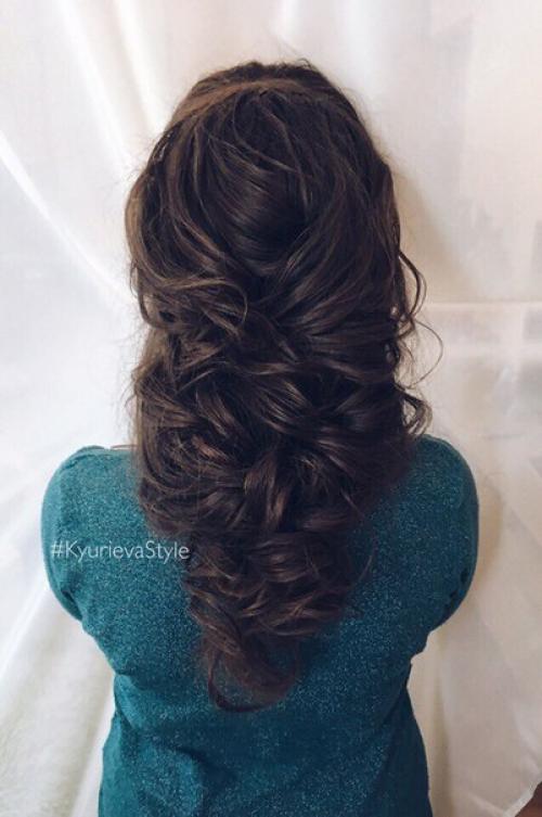 Топ 20 интересных причёсок на выпускной 2017 г? 02