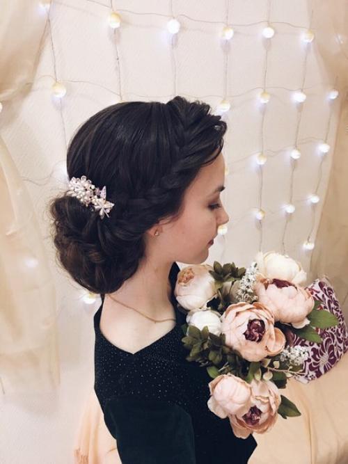 Топ 20 интересных причёсок на выпускной 2017 г? 01