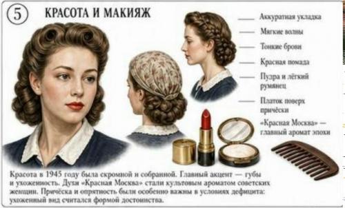 Какая она мода 1945 года? 05