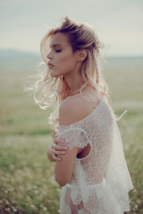 Field of Dreams: фотосессия Кимберли Гордон для Fashion Gone Rogue 2016. 02