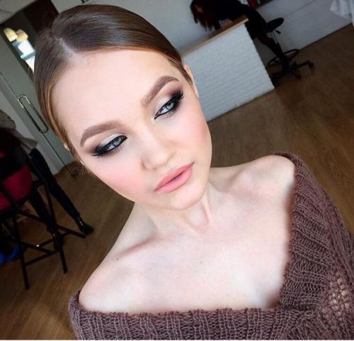 Свадебный образ, вечерний, фотосъемка: макияж и причёска. 01