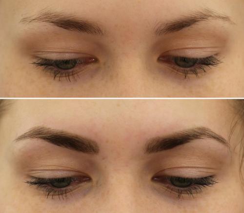 Милые клиентки!   - Коррекция и окрашивание бровей. 01