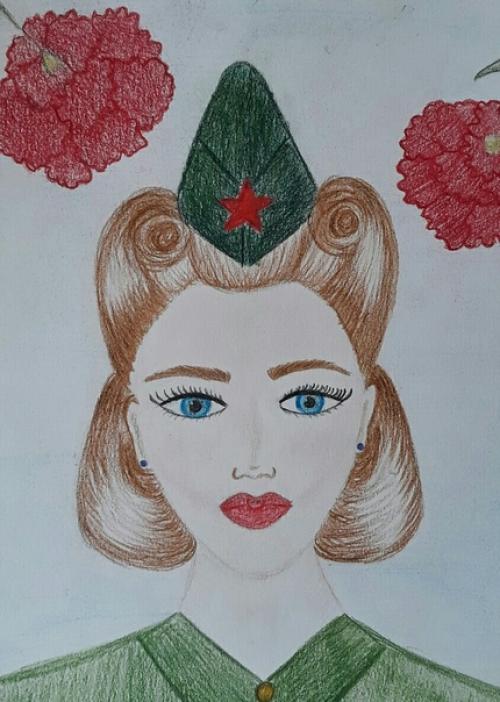 Причёски 40-х годов носили романтичный характер: в них было много женственных локонов, проборов и начёсов. 01