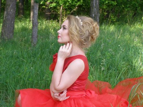 Мой фотосет на природе платье - трансформер от Анны Шапошниковой! 02