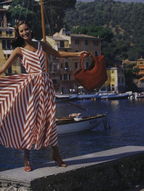 Открытка из Портофино. 01