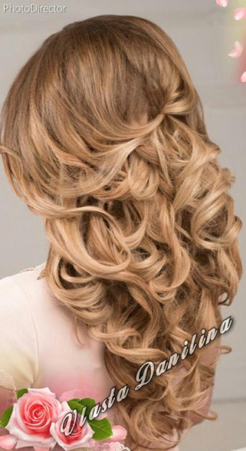 Прическа и макияж вечерний, для Елены прекрасной. 03