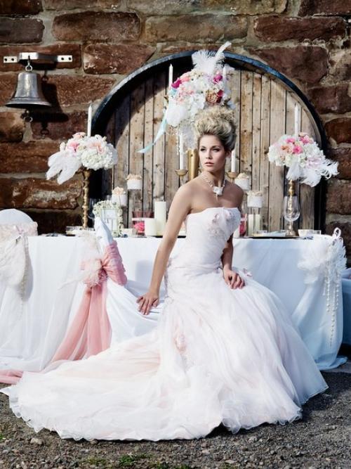 Свадьба в стиле рококо: роскошь и театральность. 05