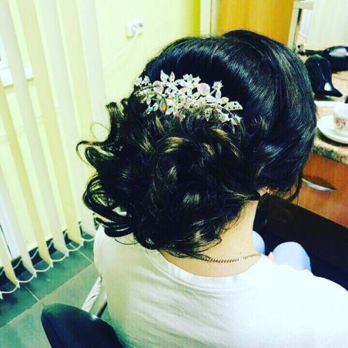 Девчонки!  Акция!  Скидка на прическа + макияж 30%! 04