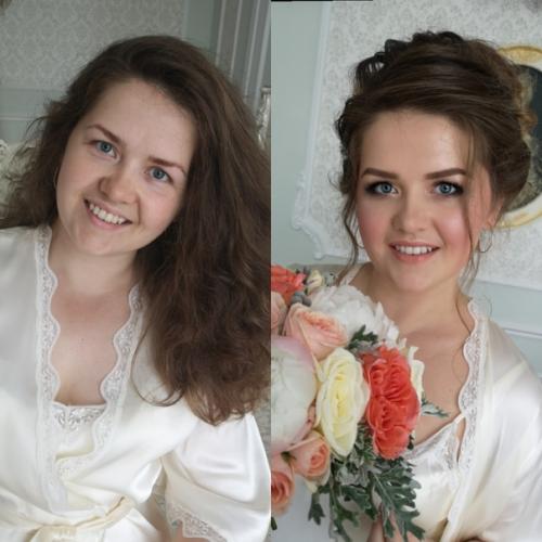 Роскошная свадьба. Свадебная прическа. 01