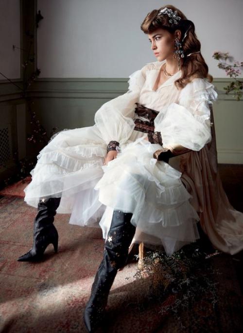 Crazy Love: Джулия джамин в фотосессии Камиллы акранс для Allure US August 2016. 02