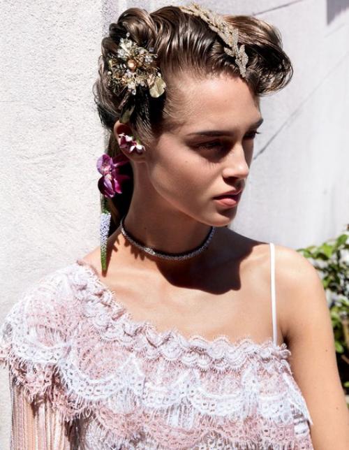 Crazy Love: Джулия джамин в фотосессии Камиллы акранс для Allure US August 2016. 05