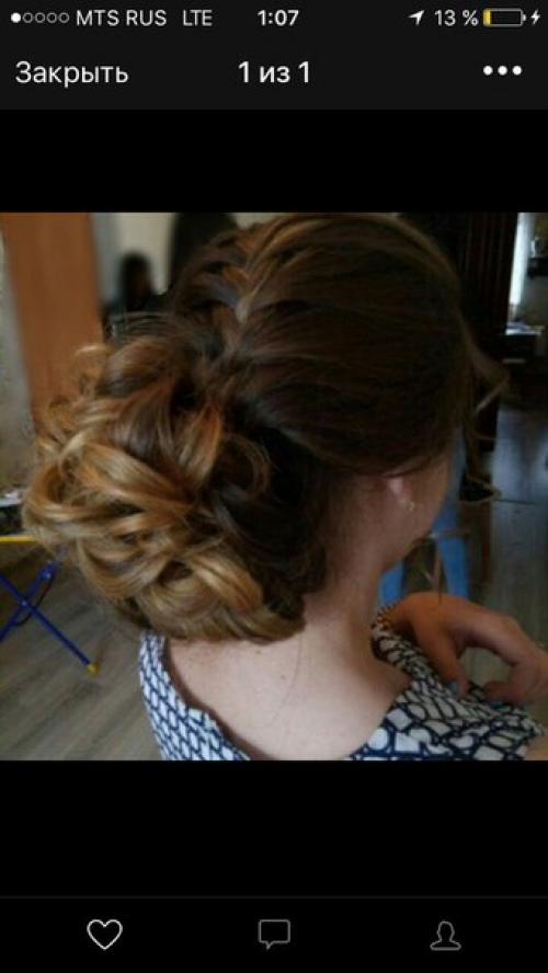 Предлагаю услуги:  Причёски (свадебные, вечерние, на фотосессию) - от 500 р. 01