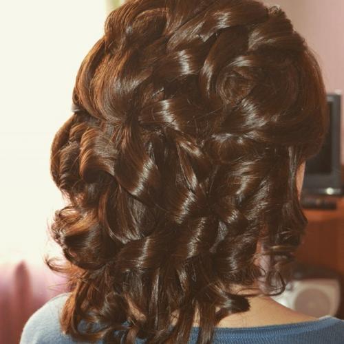 Девушки!  Приглашаю вас на прически, (свадебные, вечерние, детские). 01