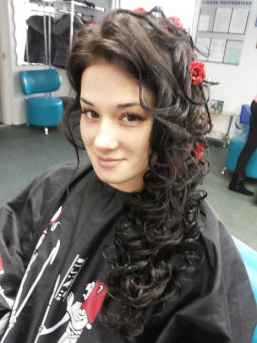 Макияж, прически вечерние, свадебные. 03