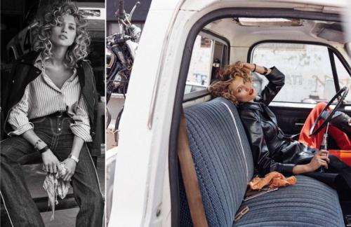 Hot Metal: хана жирикова в фотосессии Бенни Хорна для Vogue Spain September 2016. 08