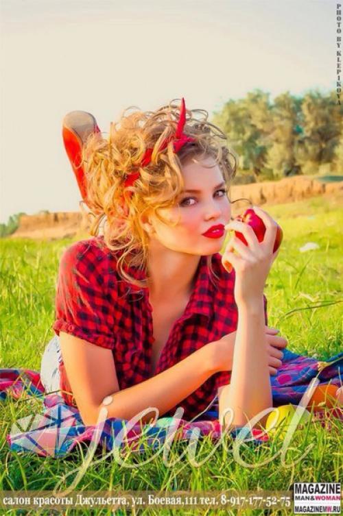 Фотосессия в стиле pin up для салона красоты Джульетта. 01