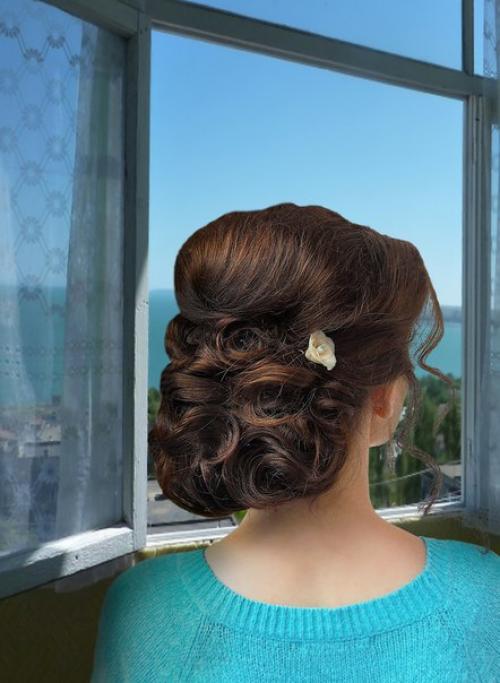 Профессиональный макияж и прическа (свадебный, вечерний, возрастной и др. 01