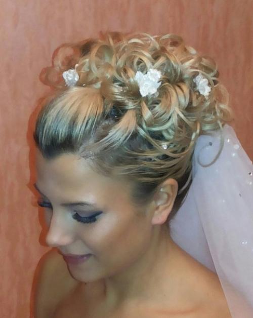 Макияж, прически вечерние, свадебные. 06