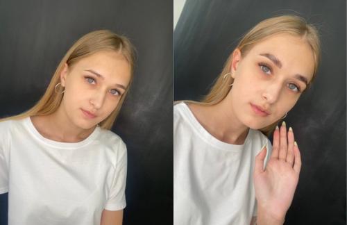 Я дипломированный специалист в поисках новых лиц и поэтому хотела пригласить тебя ко мне на брови или макияж/образ моделью. 08