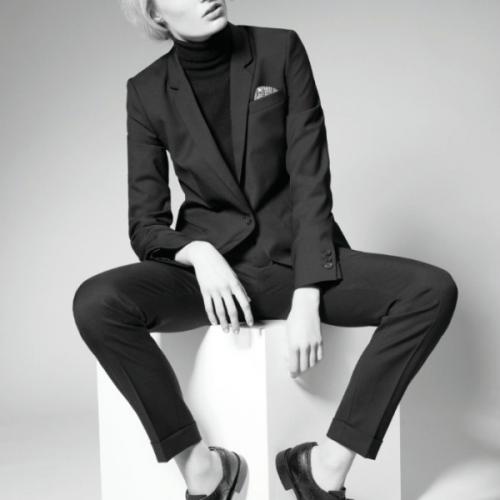 Интеллектуальный стиль.  Demure - один из вариантов модного интеллектуального стиля. 03