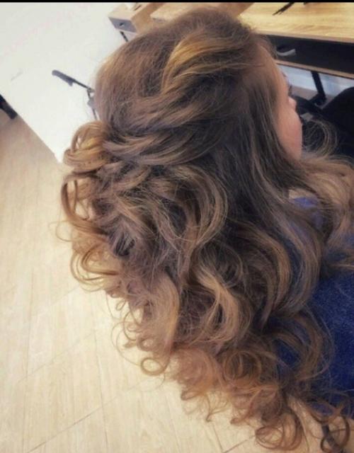 Макияж, локоны, прически на любое торжество. 05