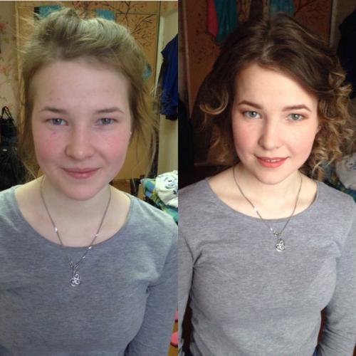 Макияж//прическа.  Красавицы? 02