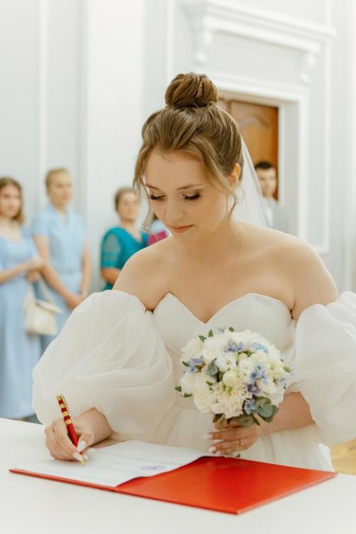 Свадебные и вечерние прически. 07