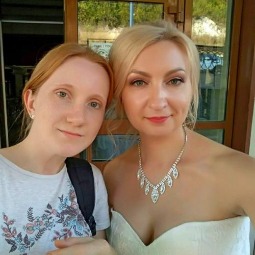 Хочу поблагодарить своих девчонок - профессионалов своего дела, которые создали для меня такой элегантный и замечательный свадебный образ! 02