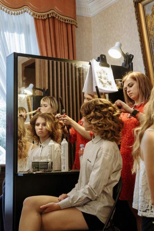 Любой сложности прически. 01