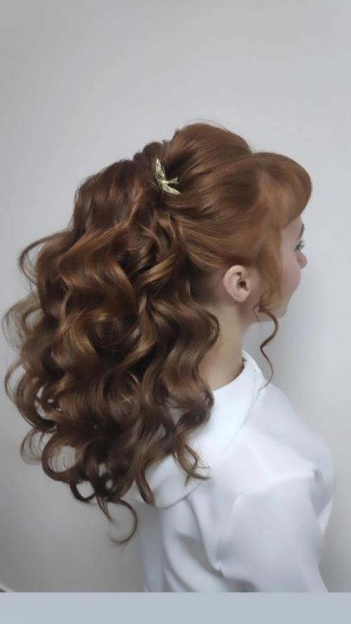 Свадебные и вечерние прически. 01