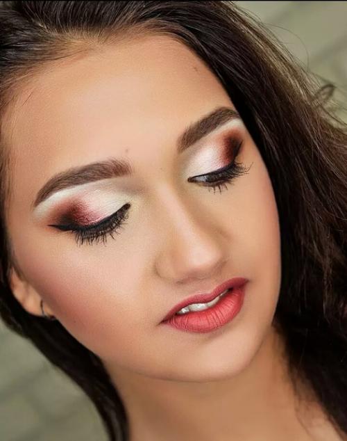 Макияж, локоны, прически на любое торжество. 02